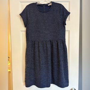 LOFT Blue Dress with Pockets S